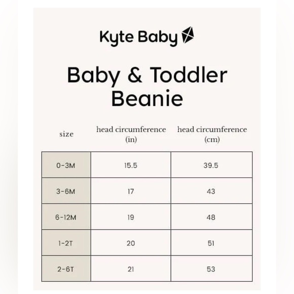 New - Kyte Baby Beanie 6-24mo - Picture 6 of 6